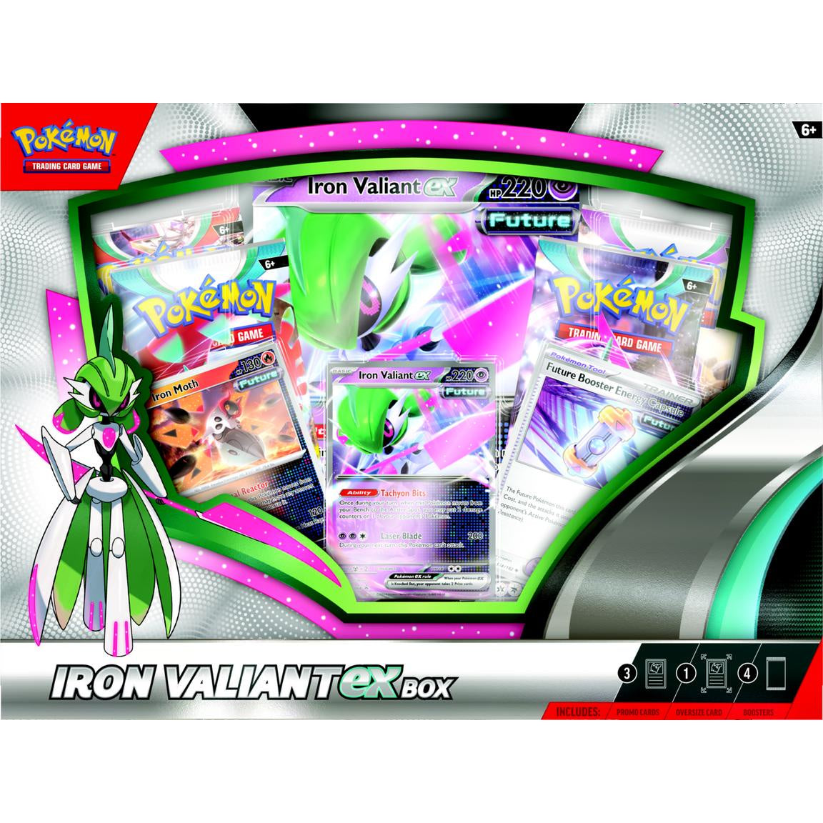 Pokemon: Iron Valiant ex Box