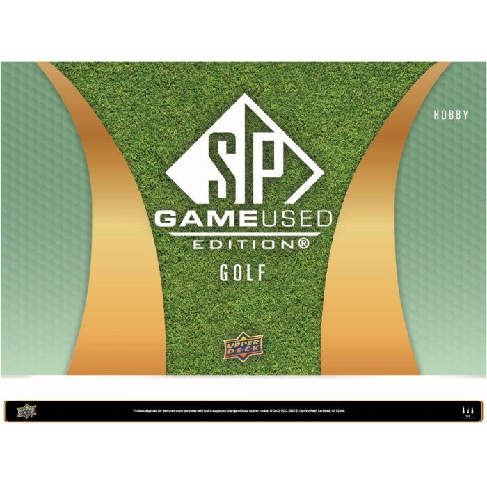 2024 Upper Deck SP Game Used Golf Hobby Box