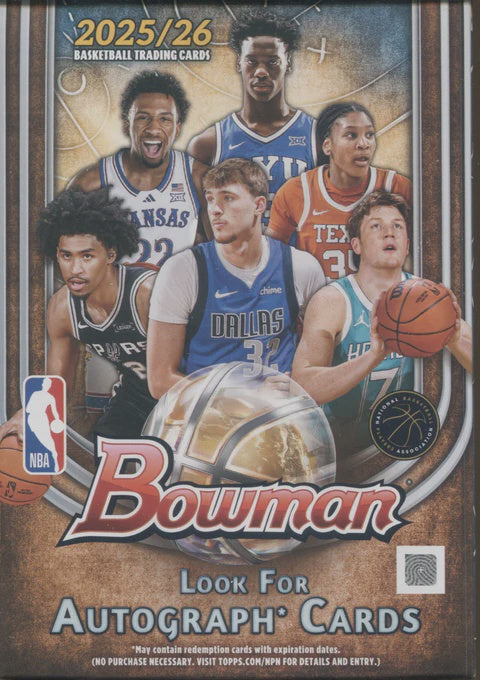 2025/26 Bowman Basketball Hanger Box