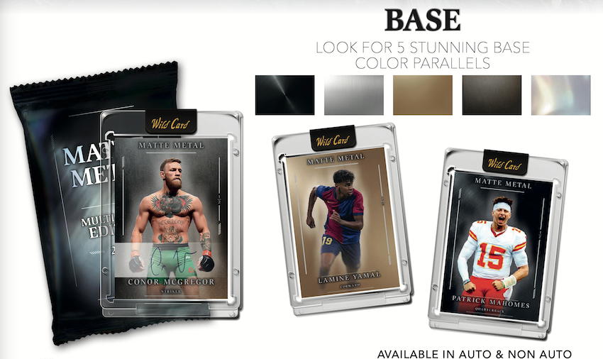 2026 Wild Card Matte Metal Multi-Sport Hobby Box