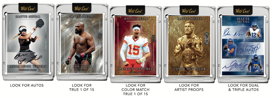 2026 Wild Card Matte Metal Multi-Sport Hobby Box