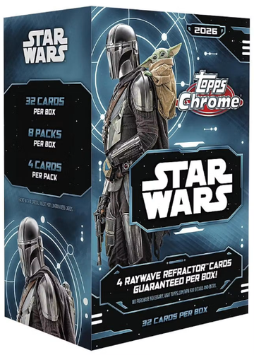 2026 Topps Chrome Star Wars Blaster Box