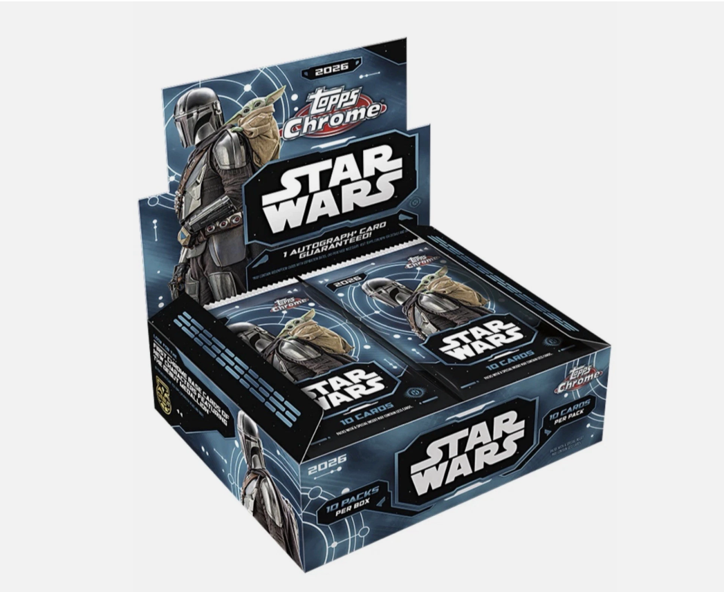 2026 Topps Chrome Star Wars Hobby Box