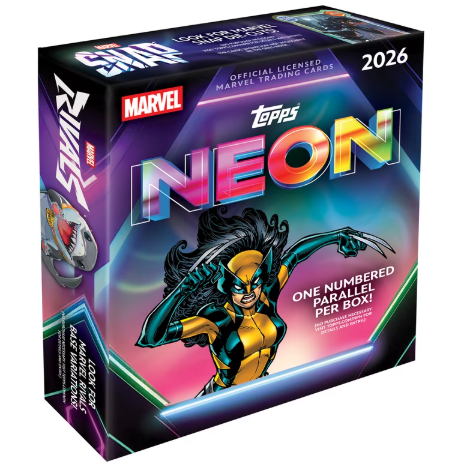 2026 Topps Marvel Neon Mega Box
