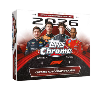 2026 Topps Chrome Formula 1 Racing Mega Box