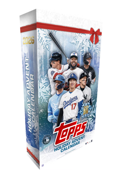 2026 Topps Holiday Baseball Advent Calendar