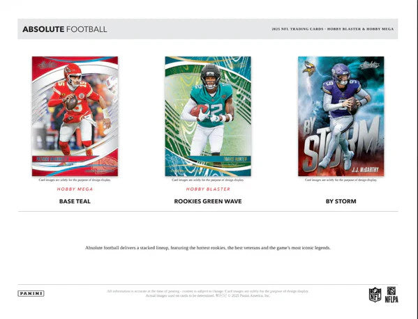 2025 Panini Absolute Football Hobby Blaster Box