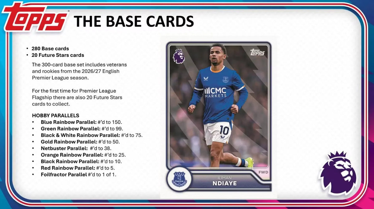 2026-27 Topps English Premier League EPL Soccer Blaster Box