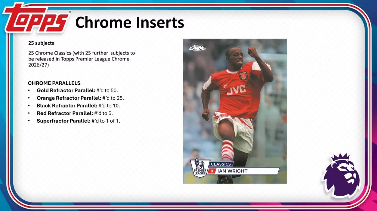 2026-27 Topps English Premier League EPL Soccer Blaster Box