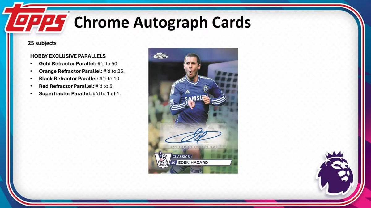 2026-27 Topps English Premier League EPL Soccer Hobby Box