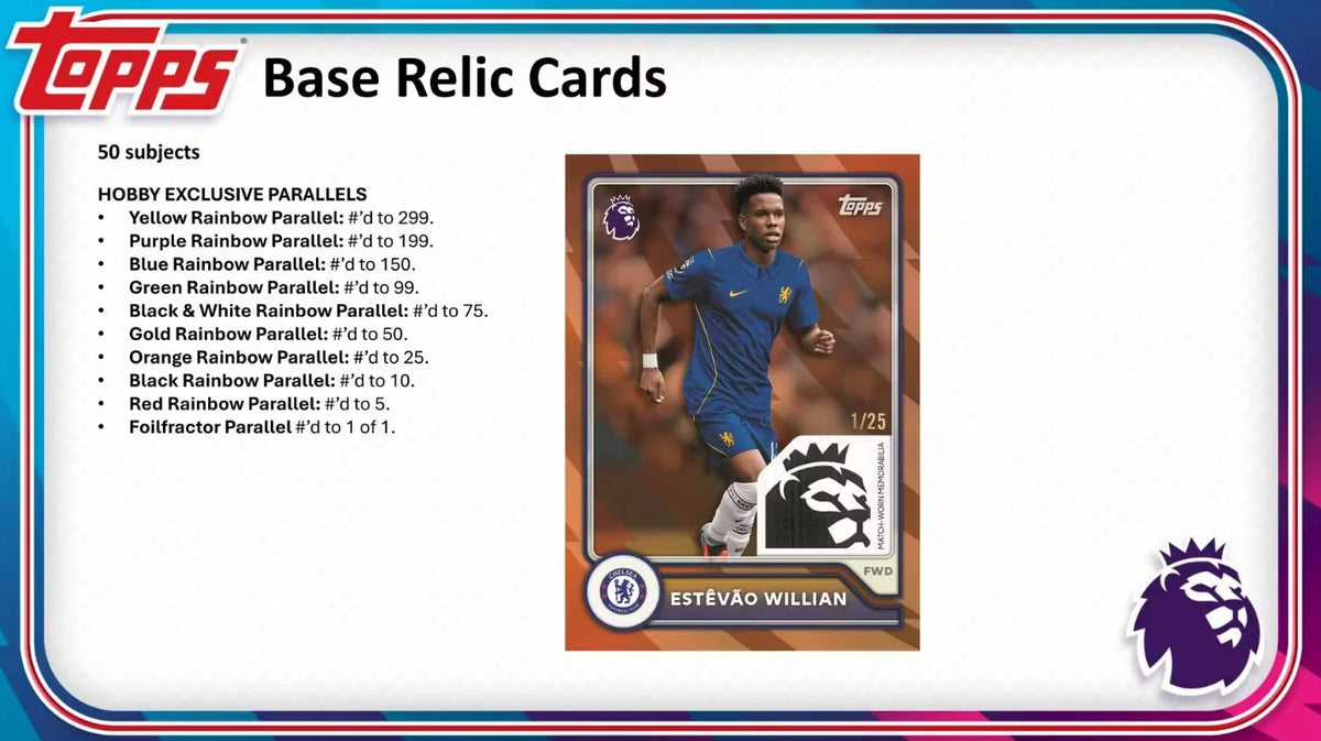 2026-27 Topps English Premier League EPL Soccer Blaster Box