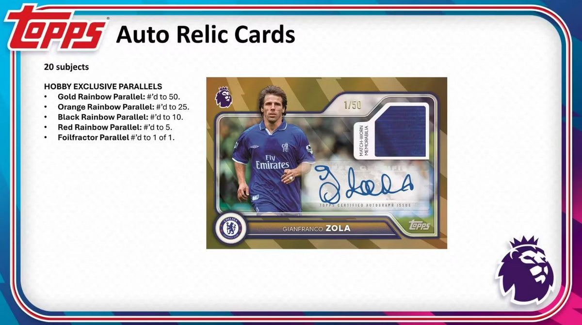 2026-27 Topps English Premier League EPL Soccer Blaster Box