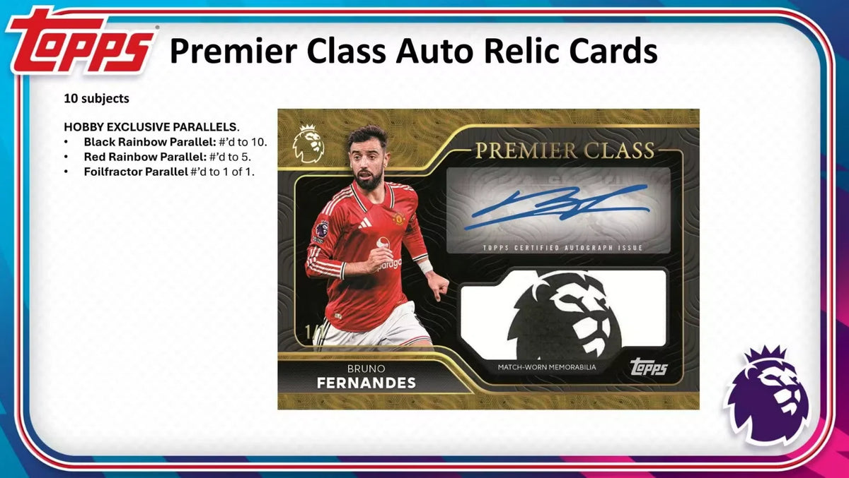 2026-27 Topps English Premier League EPL Soccer Hobby Box