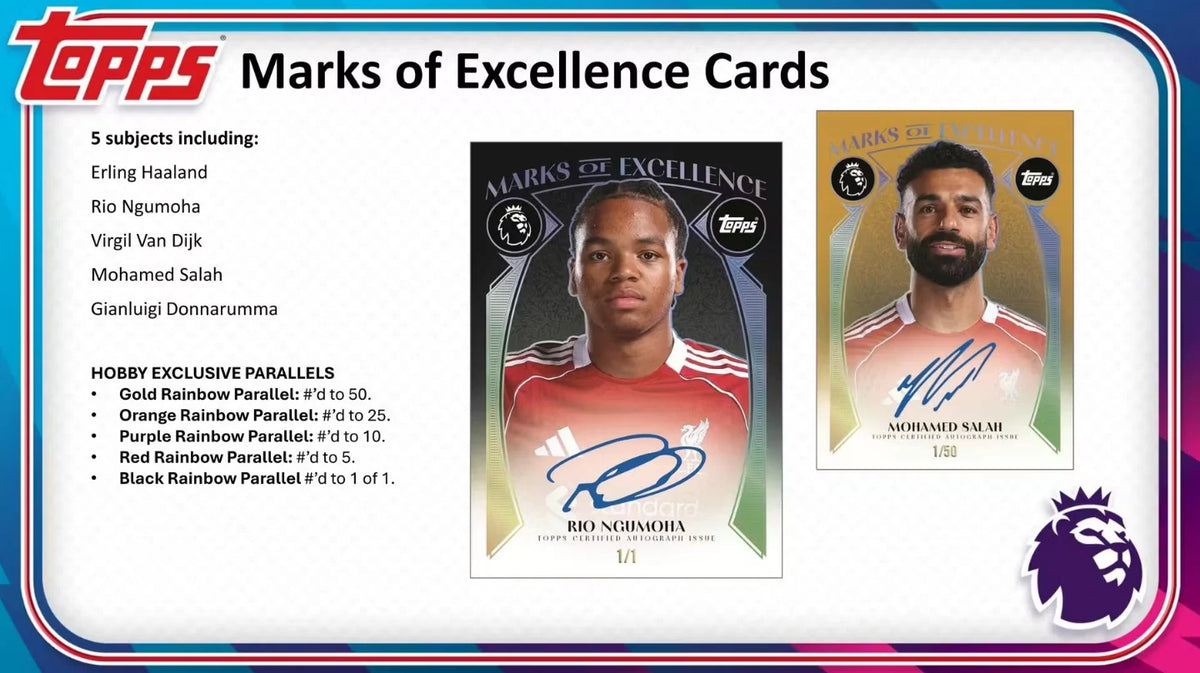 2026-27 Topps English Premier League EPL Soccer Blaster Box