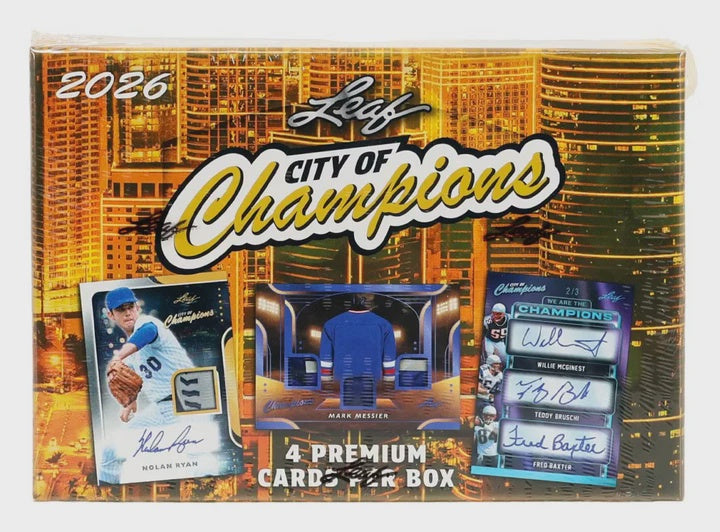 2026 Leaf City of Champions Multi-Sport Hobby Box
