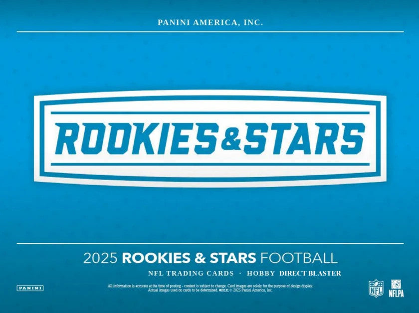 2025 Panini Rookies & Stars Football Hobby Blaster Box