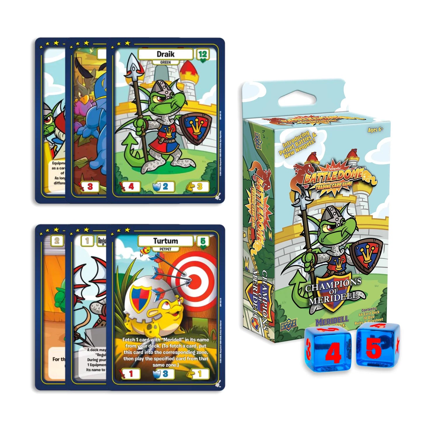 Neopets: Battledome Champions of Meridell Starter Deck