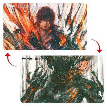 Ultra Pro: Magic x Final Fantasy Double-Sided Playmat - Clive, Ifrit’s Dominant / Ifrit, Warden of Inferno
