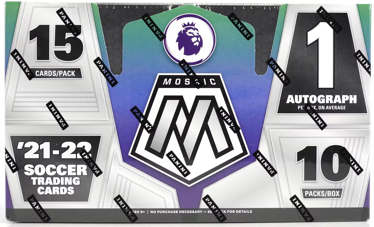 2021/22 Panini Mosaic Premier League Soccer Box