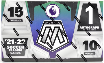 2021/22 Panini Mosaic Premier League Soccer Box