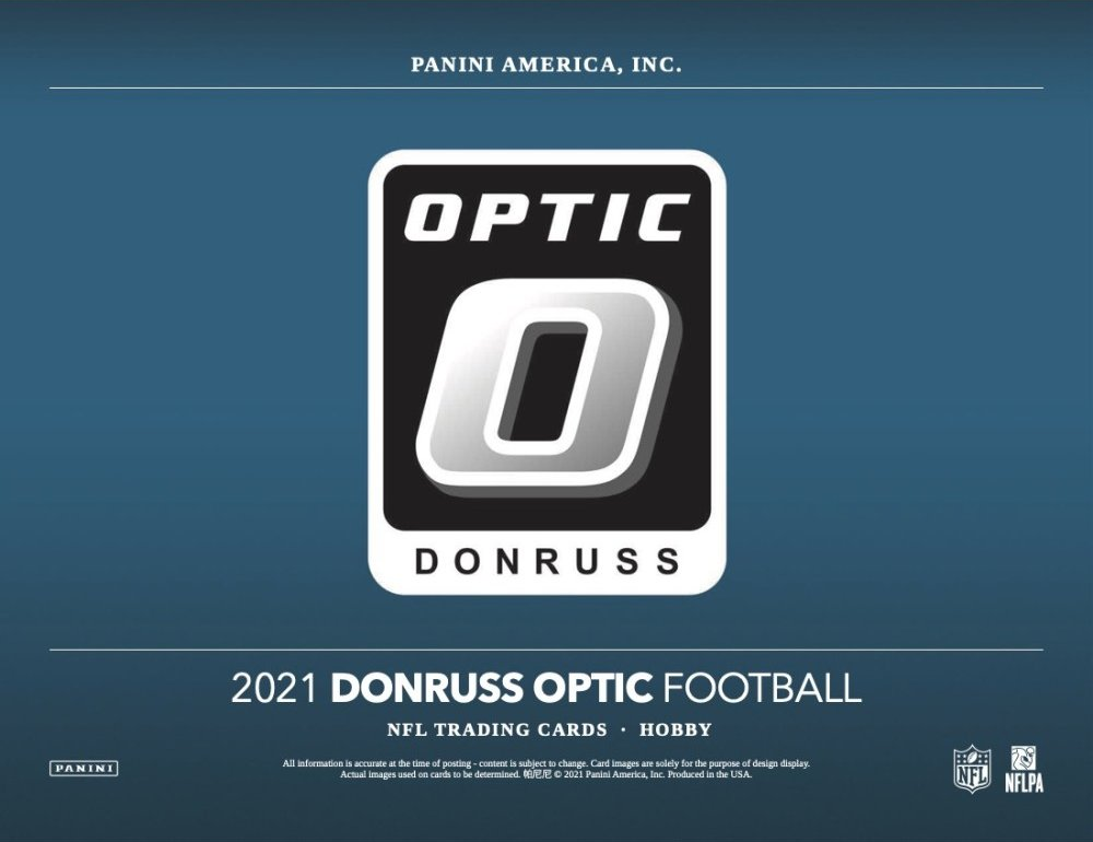 2021 Panini Donruss Optic Football Hobby Box