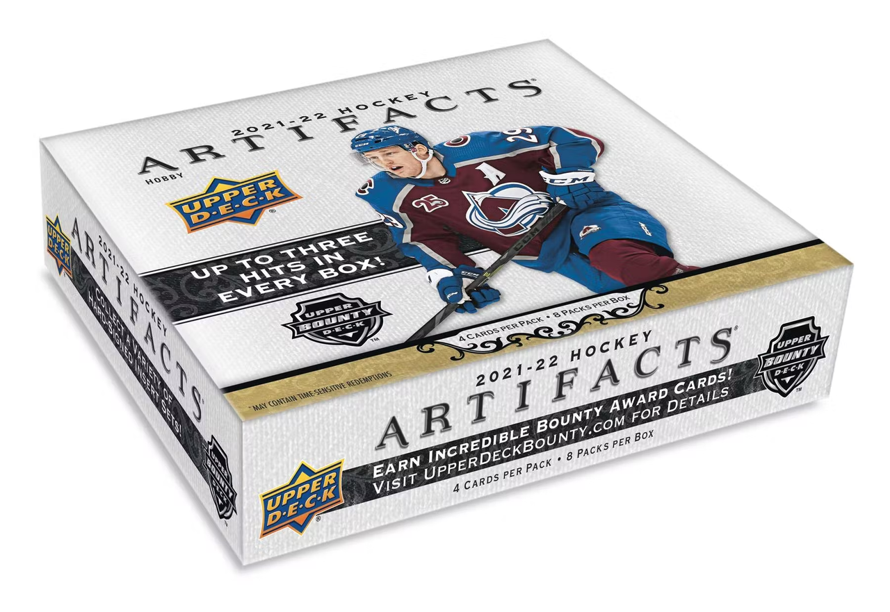 2021-22 Upper Deck Artifacts Hockey Hobby 20-Box Case
