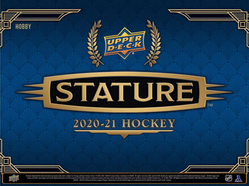 2020-21 Upper Deck Stature Hockey Hobby Case (16 Boxes)