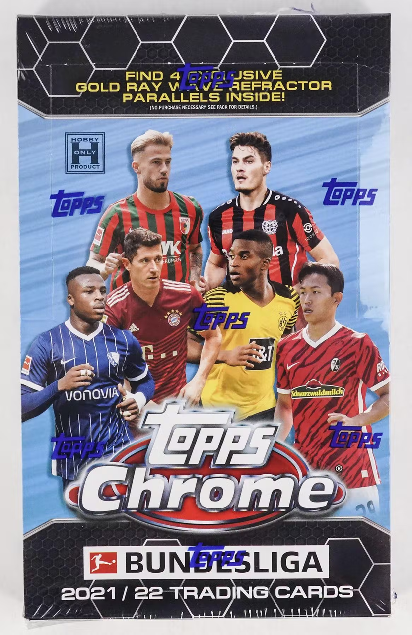 2021/22 Topps Chrome Bundesliga Soccer Lite Box