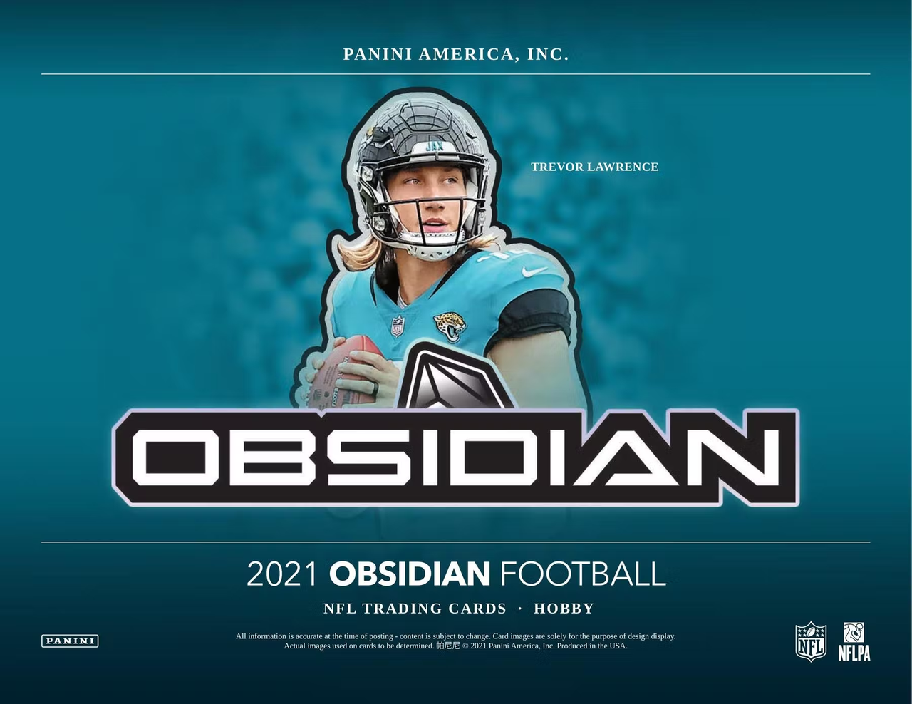 2021 Panini Obsidian Football Hobby Box