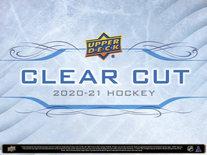 2020/21 Upper Deck Clear Cut Hockey Hobby Box
