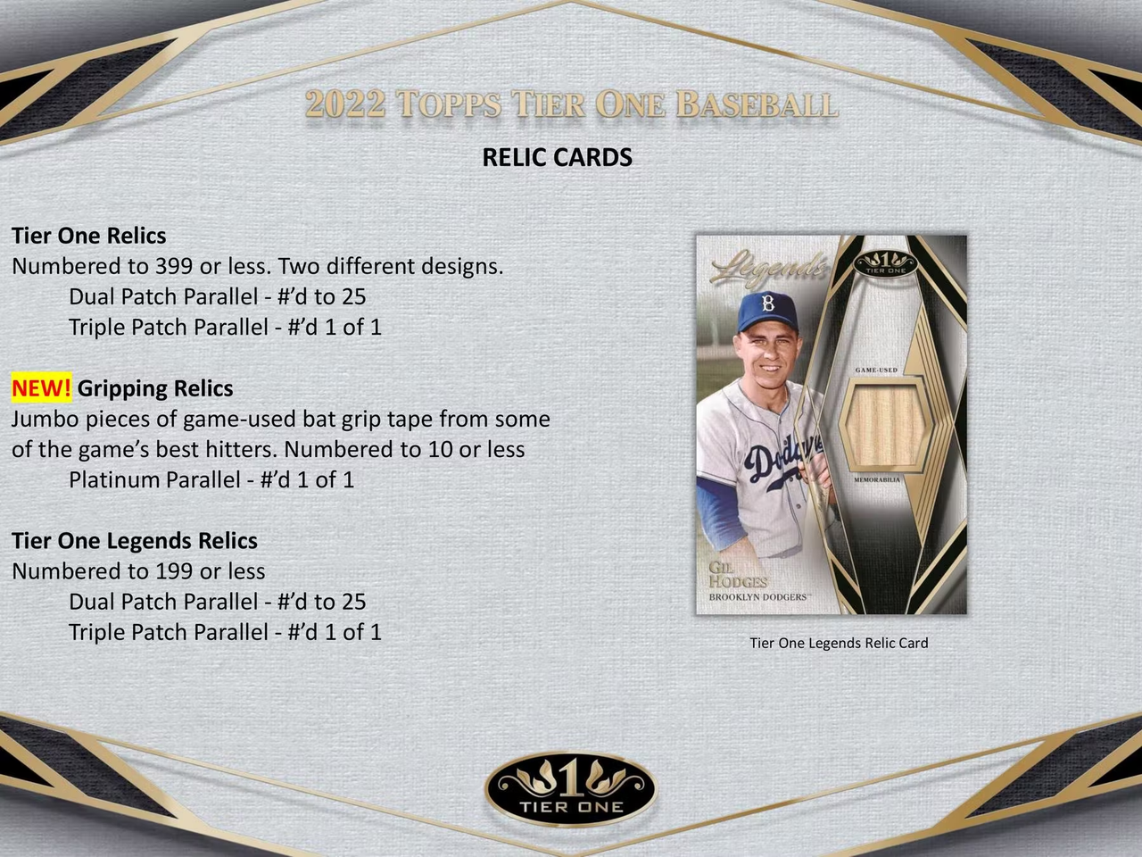 2022 Topps Tier One Baseball Hobby 12-Box Case