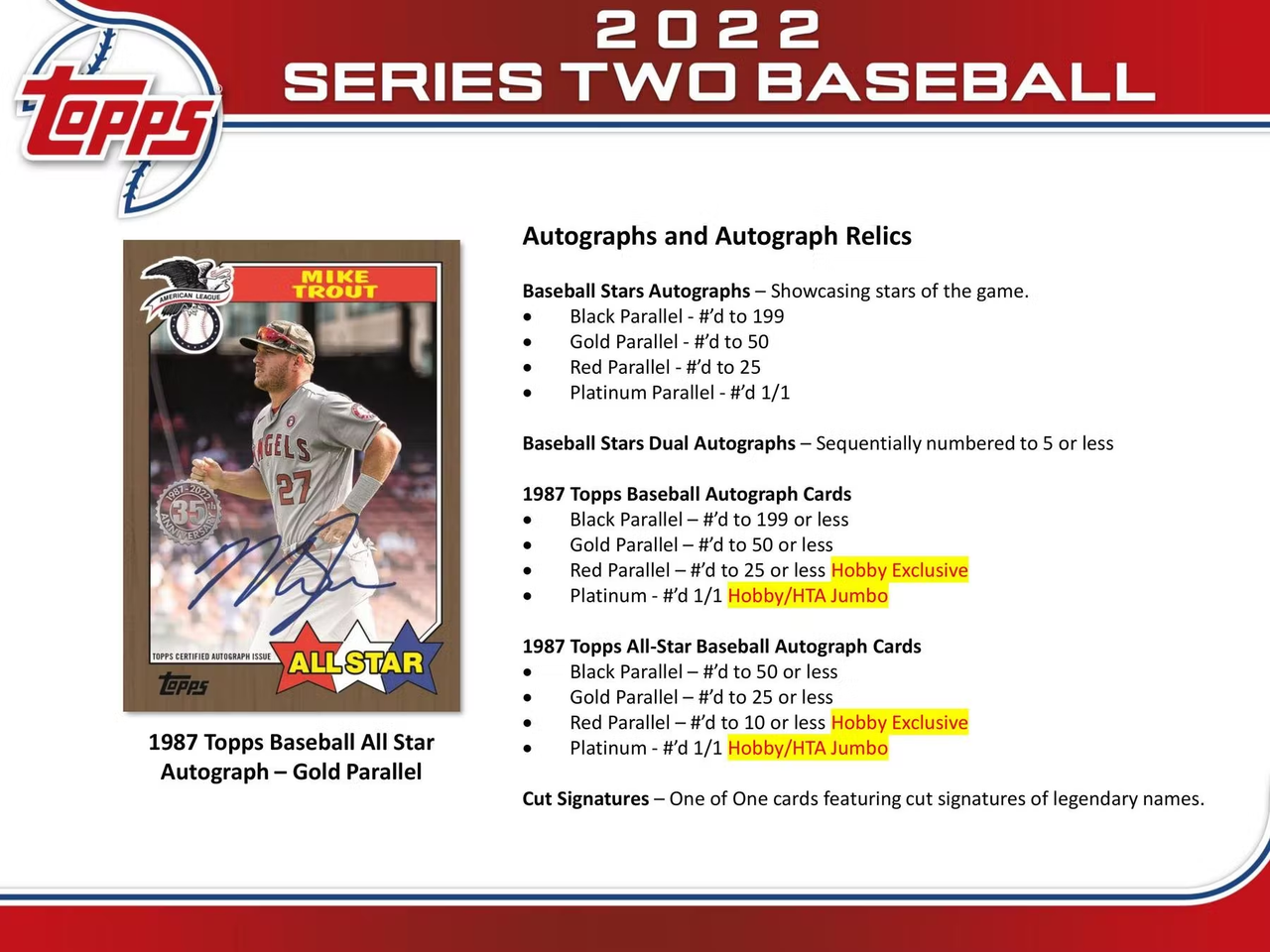 2022 Topps Series 2 Baseball Hobby Box