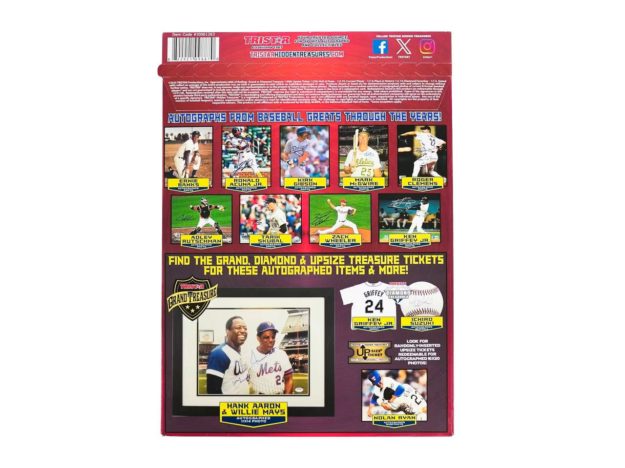 2025 Tristar Hidden Treasures Baseball Photo Series 9