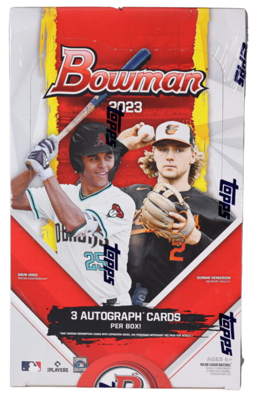 2023 Bowman Baseball Jumbo Hobby Box