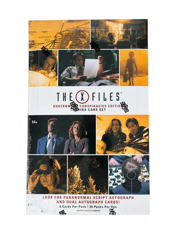 2025 Upper Deck The X-Files Government Conspiracies Edition Hobby Box