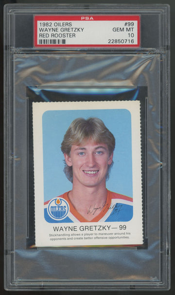 1982-83 Red Rooster Wayne Gretzky #99 PSA 10