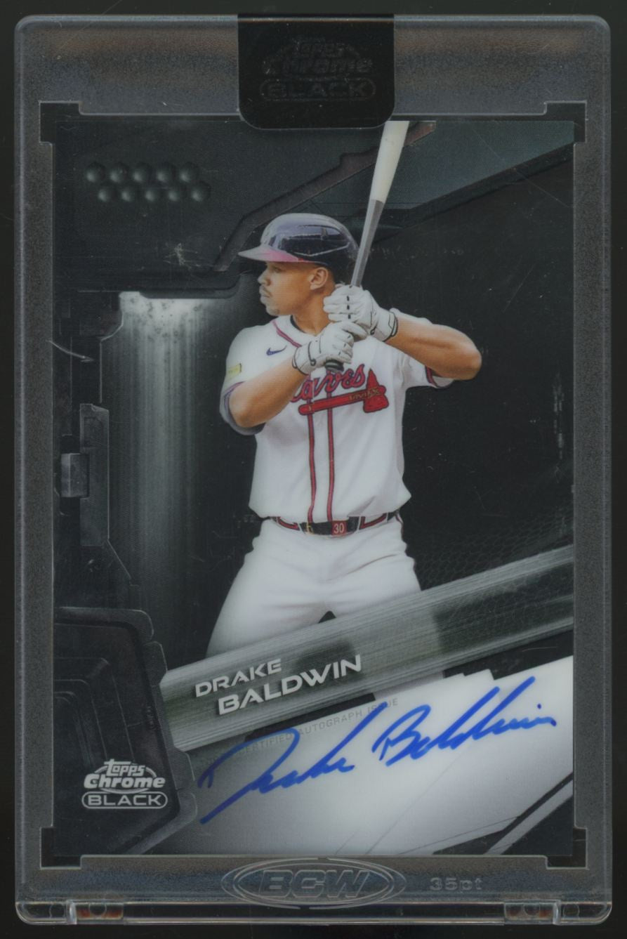 2026 Topps Chrome Black Drake Baldwin Auto #CBA-DB