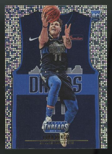 2018-19 Panini Threads Luka Doncic RC Dazzle #181