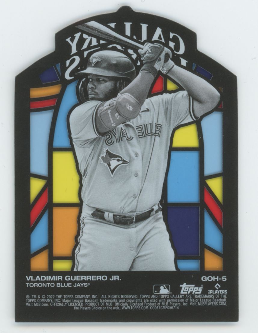2022 Topps Gallery Vladimir Guerrero Jr. Gallery Of Heroes #GOH-5