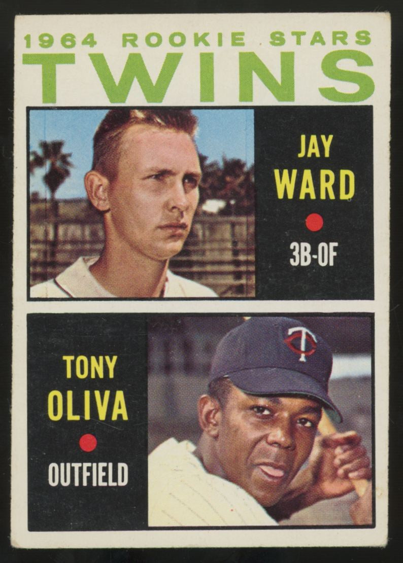 1964 Topps Tony Oliva, Jay Ward RC Stars #116 VG