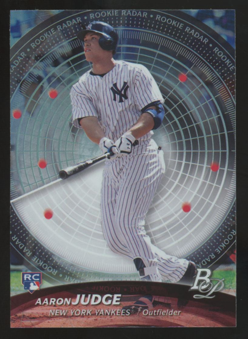 2017 Bowman Platinum Aaron Judge RC Rookie Radar #RR-AJ "A"