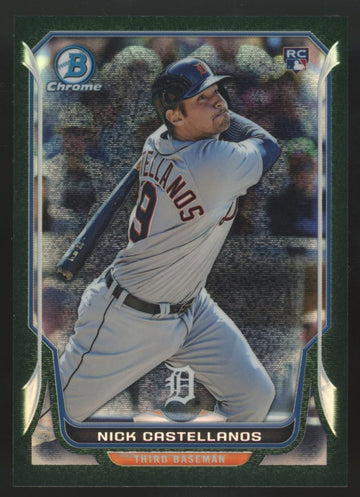 2014 Bowman Chrome Nick Castellanos RC Black Static /35 #2