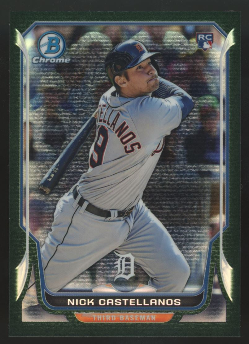 2014 Bowman Chrome Nick Castellanos RC Black Static /35 #2
