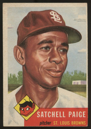 1953 Topps Satchel Paige #220 VG/EX