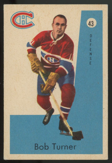 1959-60 Parkhurst Bob Turner #43 EX