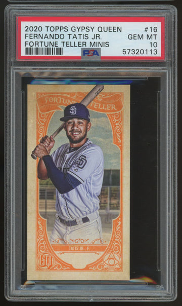 2020 Topps Gypsy Queen Fernando Tatis Jr. Fortune Teller Mini #16 PSA 10 *113
