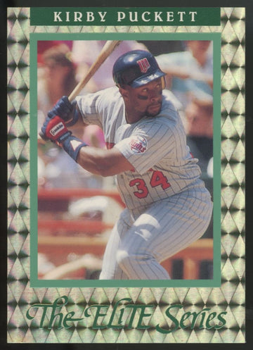 1992 Donruss The Elite Series Kirby Puckett /10000 #17