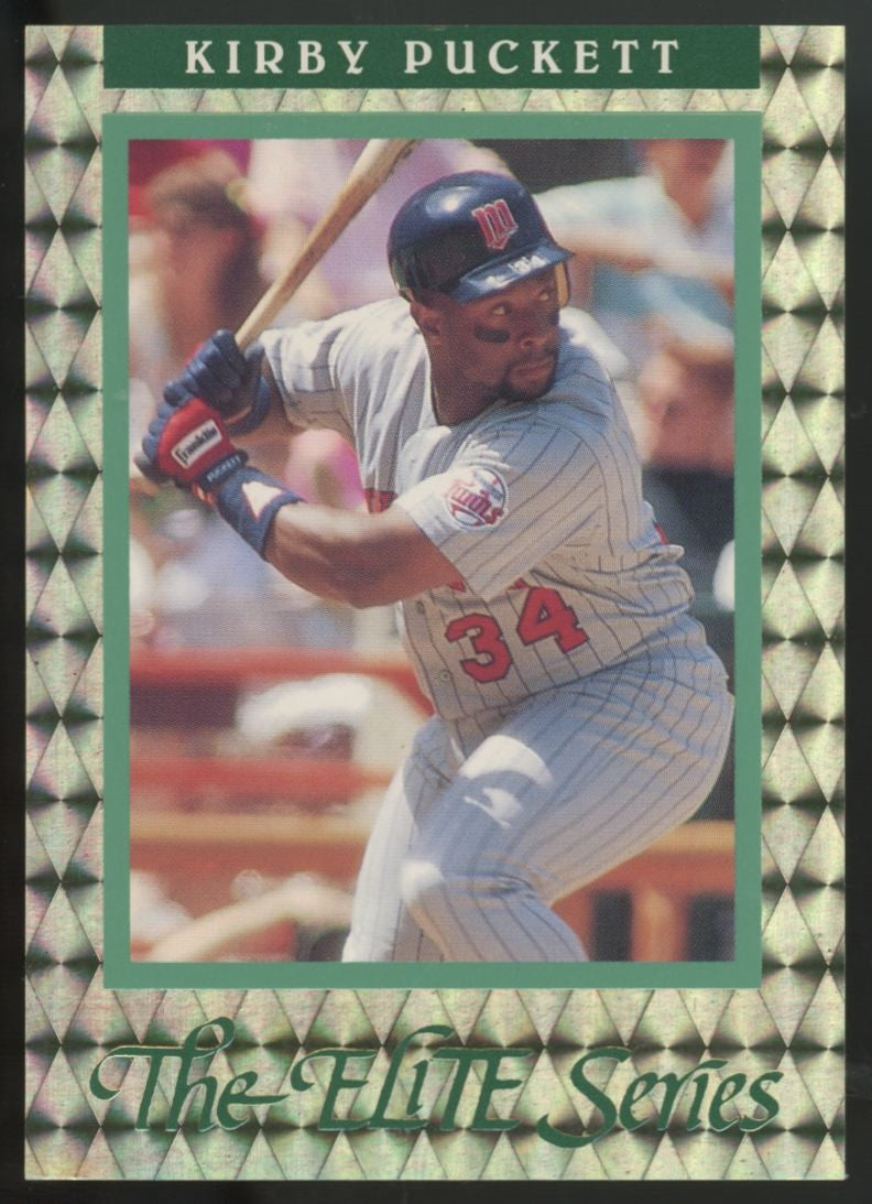 1992 Donruss The Elite Series Kirby Puckett /10000 #17