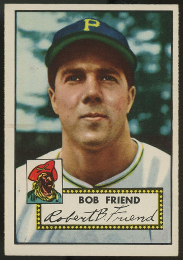 1952 Topps Bob Friend #233 EX