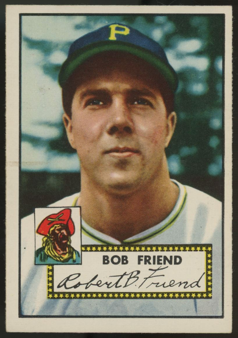 1952 Topps Bob Friend #233 EX